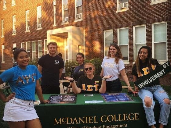mcdaniel college student onboarding