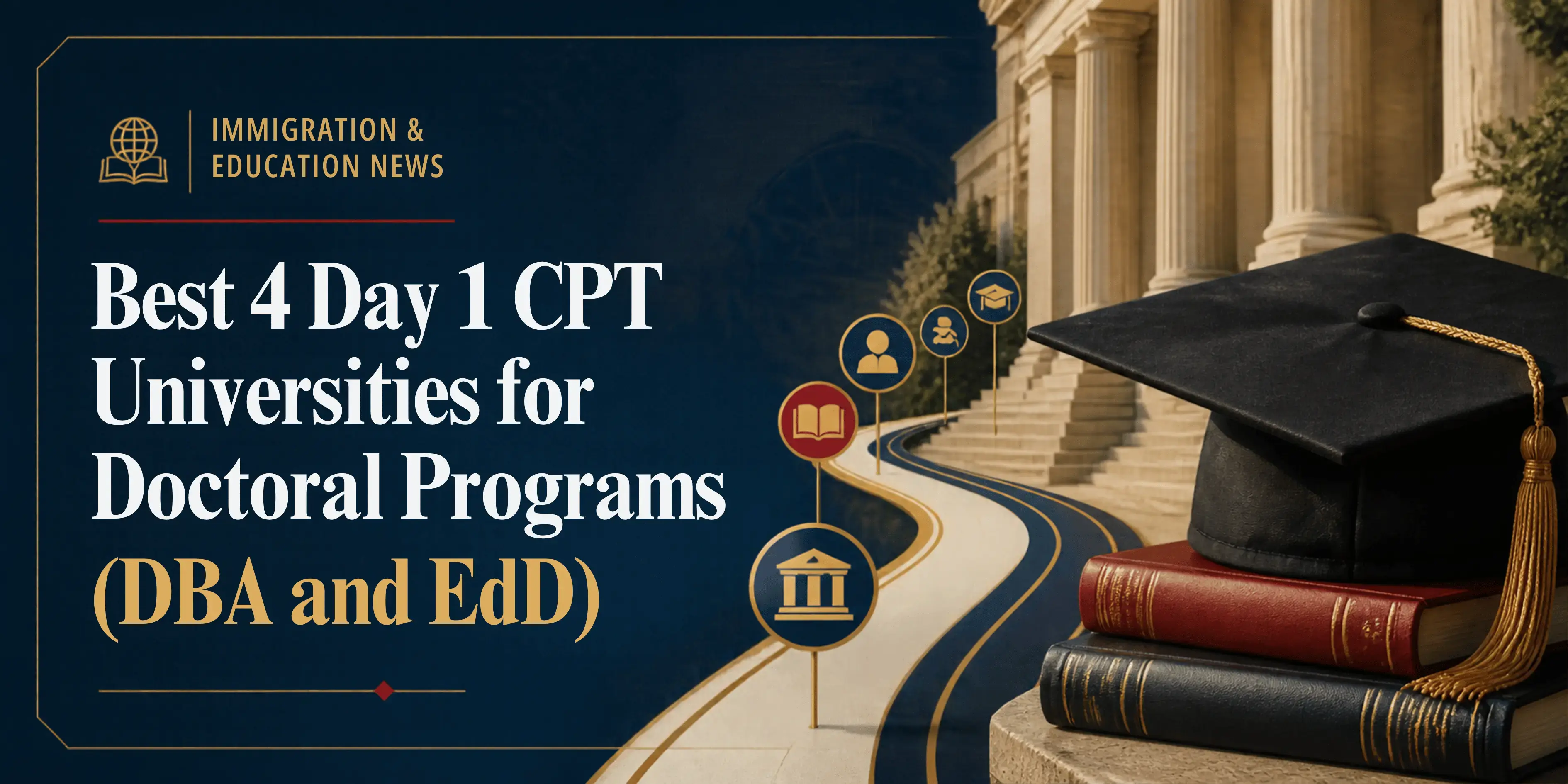 Best 4 Day 1 CPT Universities for Doctoral Programs (DBA and EdD)